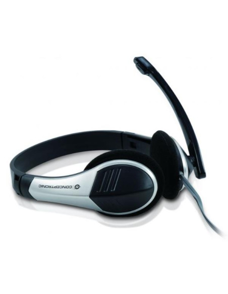 COMFORTABLE STEREO HEADSET.