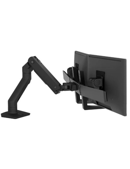 HX DESK DUAL MONITOR ARM, MBK
