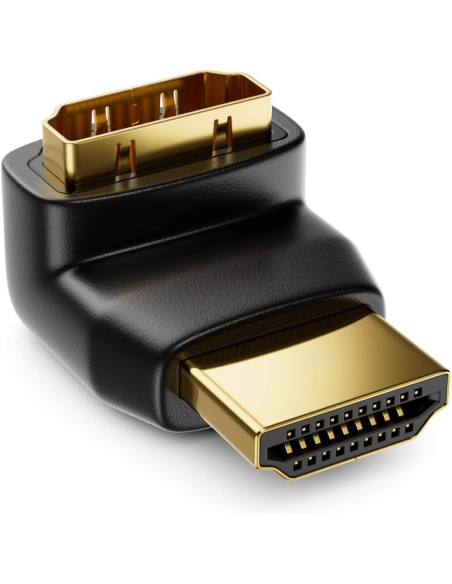 Techly Adattatore HDMI M/F 90° verso il basso (IADAP HDMI-L)