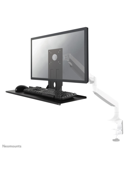 Neomounts KEYB-V200BLACK Portatastiera e portamouse Installazione VESA - larg. 65 cm