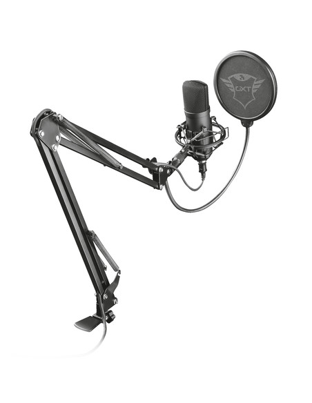 Trust GXT 252+ Emita Plus Nero Microfono da studio