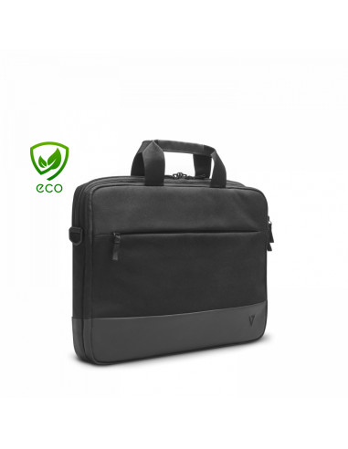 V7 CTP14-ECO-BLK borsa per laptop 35,6 cm (14") Valigetta ventiquattrore Nero