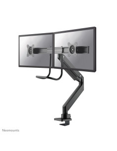 Neomounts NM-D775DXBLACK Braccio per monitor 10-32" - molla a gas - Topfix - 180°-stop