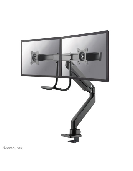 Neomounts NM-D775DXBLACK Braccio per monitor 10-32" - molla a gas - Topfix - 180°-stop