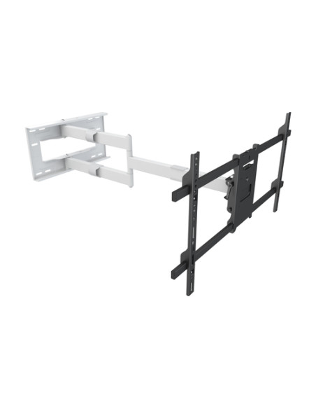 Multibrackets 6874 Supporto TV a parete 190,5 cm (75") Nero, Bianco
