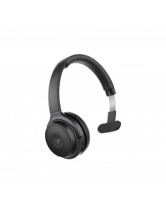 V7 HB605M cuffia e auricolare Wireless Portatile Ufficio USB tipo-C Bluetooth Nero, Grigio