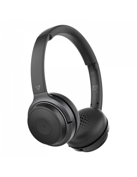 V7 HB600S cuffia e auricolare Wireless A Padiglione Musica e Chiamate USB tipo-C Bluetooth Nero