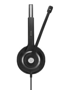 EPOS IMPACT SC 230 Auricolare Cablato A Padiglione Ufficio Nero, Argento