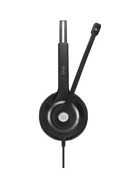 EPOS IMPACT SC 230 Auricolare Cablato A Padiglione Ufficio Nero, Argento