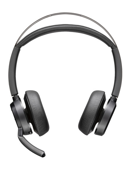 POLY Headset Voyager Focus 2-M certificato per Microsoft Teams con supporto per ricarica