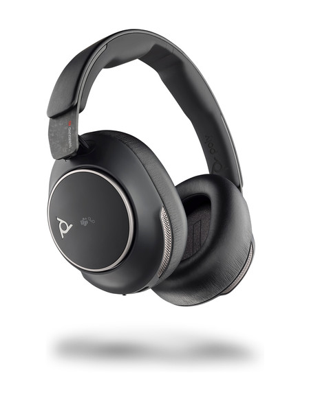 POLY Cuffie Voyager Surround 80 UC con connettore USB-C certificate per Microsoft Teams + adattatore USB-C/A