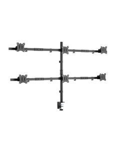 Equip Staffa di montaggio da scrivania per 6 monitor articolati da 17"-32”