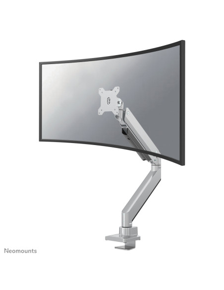 Neomounts NM-D775SILVERPLUS Braccio per monitor 10-49" - molla a gas - Topfix - 180°-stop