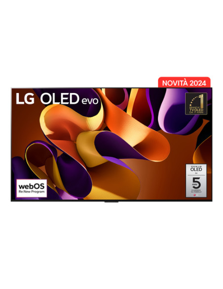 LG OLED evo G4 AI 83'' Serie OLED83G45LW, 4K, 4 HDMI, Dolby Vision, SMART TV 2024