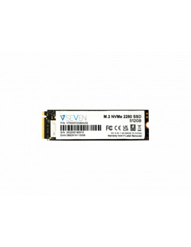 V7 V7SSD512GBNV3E drives allo stato solido 512 GB M.2 Serial ATA III NVMe 3D TLC
