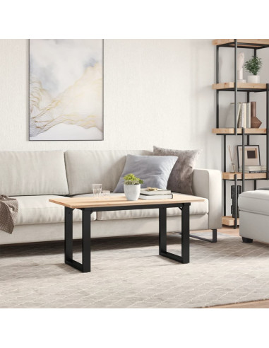 Telaio Gambe a O per Tavolino da Salotto 90x30x43 cm in Ghisa