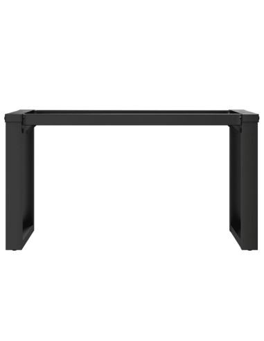 Telaio Gambe a O per Tavolino da Salotto 90x30x43 cm in Ghisa