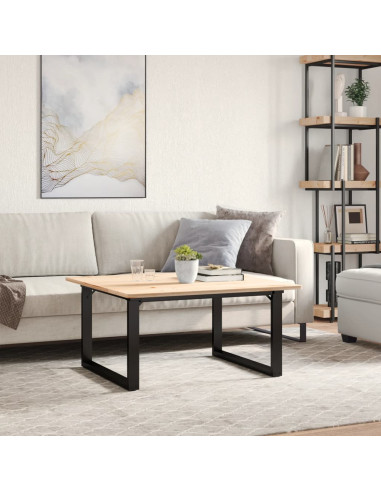 Telaio Gambe a O per Tavolino da Salotto 70x60x43 cm in Ghisa