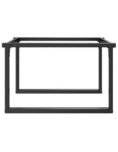 Telaio Gambe a O per Tavolino da Salotto 70x60x43 cm in Ghisa