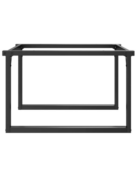 Telaio Gambe a O per Tavolino da Salotto 70x60x43 cm in Ghisa
