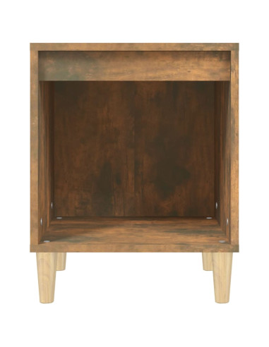 Comodino Rovere Fumo 40x35x50 cm