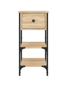 Comodini 2 pz Rovere Sonoma 34x36x70 cm in Legno Multistrato