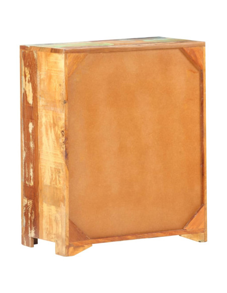 Credenza 59x33x75 cm in Legno Massello di Recupero