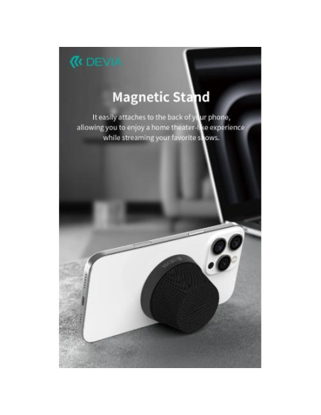 DEVIA ALTOPARLANTE BLUETOOTH V5,3 LITE3 MAGNETICO 5 WATT EM501 BLU