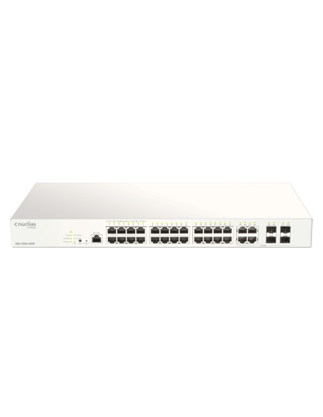 D-Link DBS-2000-28MP switch di rete Gestito L2 Gigabit Ethernet (10/100/1000) Grigio