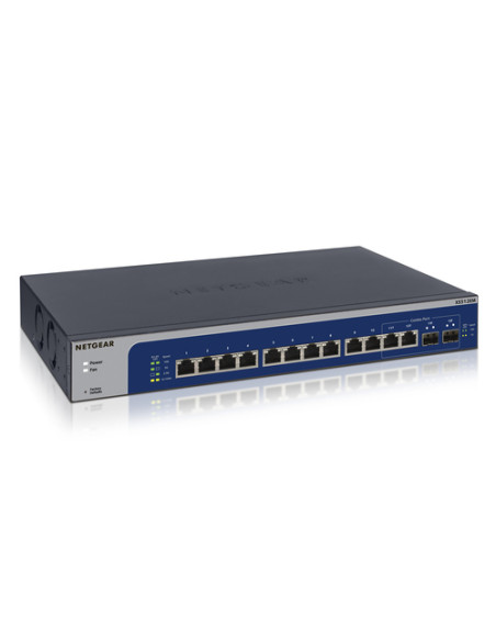 NETGEAR XS512EM Gestito L2 10G Ethernet (100/1000/10000) 1U Blu, Grigio