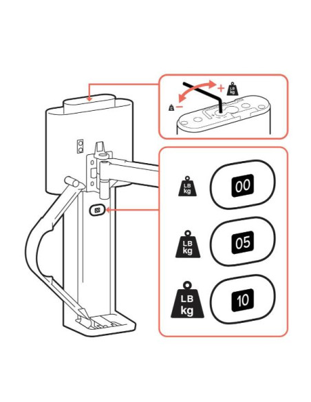 TRACE MONITOR PANEL CLAMP BLACK
