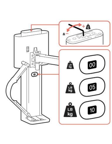 TRACE 2X MONITOR PANEL CLAMP BLACK