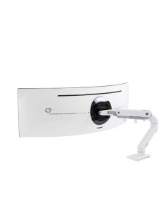 HX DESK ARM WITH HD PIVOT WHITE 2