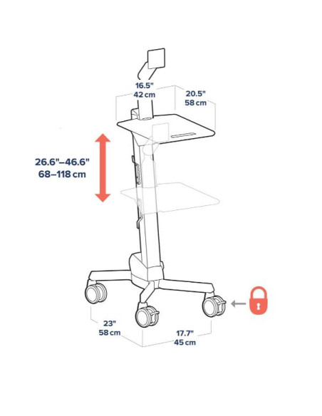 NEO-FLEX® LCD CART