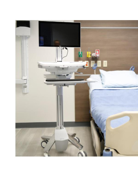 STYLEVIEW EMR CART WITH LCD PIVOT