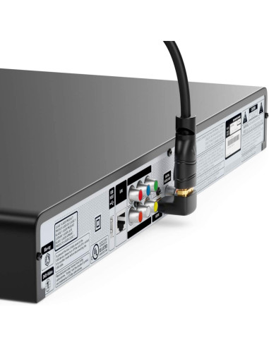 Techly Adattatore HDMI M/F 90° verso il basso (IADAP HDMI-L)