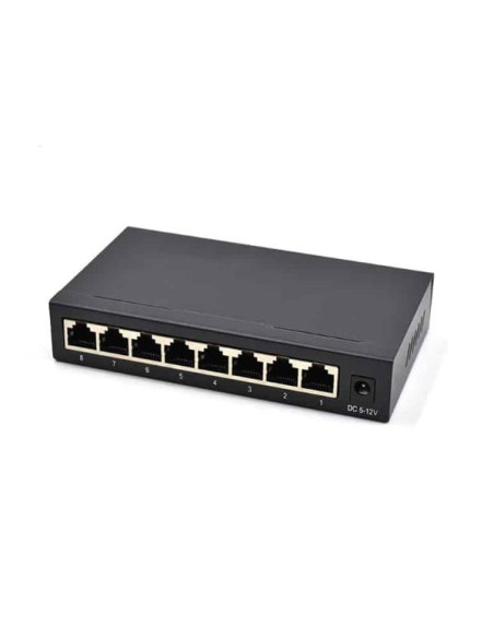 SWITCH ETH 8P 10/100 METAL