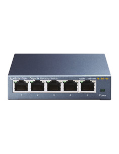 TP-Link TL-SG105 Non gestito Gigabit Ethernet (10/100/1000) Nero