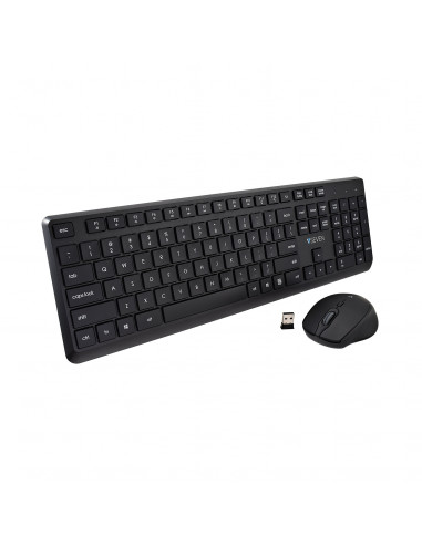V7 CKW350US Combo tastiera e mouse wireless - Layout Stati Uniti