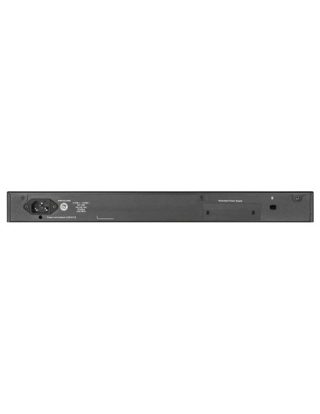 D-Link DGS-1520-52MP switch di rete Gestito L3 Gigabit Ethernet (10/100/1000) Supporto Power over Ethernet (PoE) 1U Nero