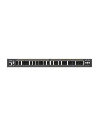 EnGenius ECS2552FP switch di rete Gestito L2+ Gigabit Ethernet (10/100/1000) Supporto Power over Ethernet (PoE) Nero