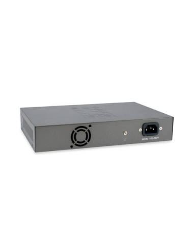LevelOne GEP-1221 switch di rete Non gestito Gigabit Ethernet (10/100/1000) Supporto Power over Ethernet (PoE) Nero