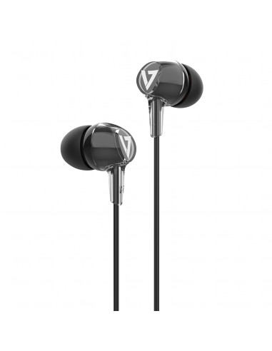 V7 HA220 cuffia e auricolare Cablato In-ear Chiamate/Musica/Sport/Tutti i giorni Nero