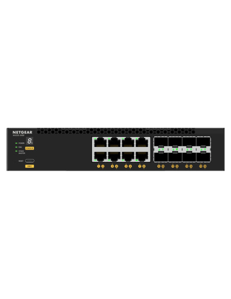NETGEAR M4350-8X8F Gestito L3 10G Ethernet (100/1000/10000) 1U Nero