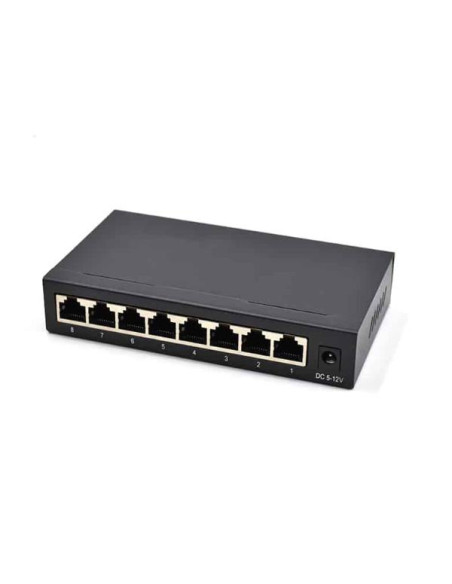 SWITCH ETH 8P 10/100 METAL
