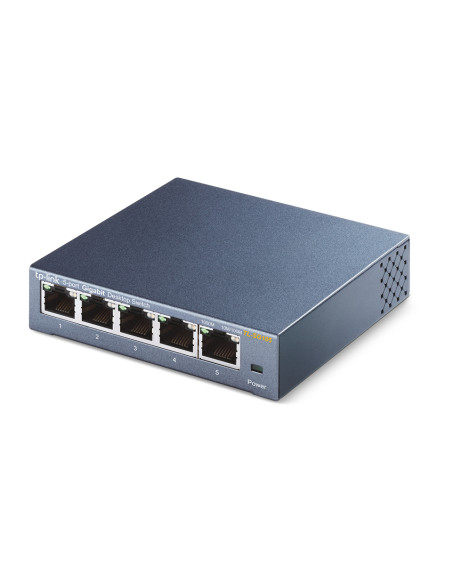 TP-Link TL-SG105 Non gestito Gigabit Ethernet (10/100/1000) Nero