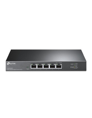 TP-Link TL-SG105-M2 switch di rete Non gestito 2.5G Ethernet (100/1000/2500) Nero