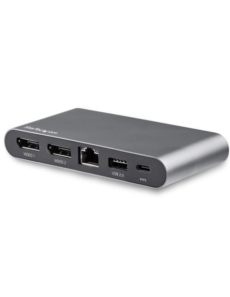 StarTech.com Docking Station USB-C per Portatili Windows - 2 x 4K DP - 100W PD 3.0