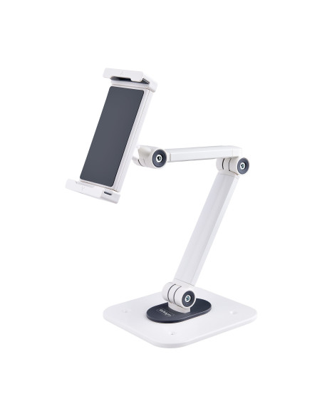 StarTech.com Supporto per Tablet da Tavolo - Braccio Porta Tablet Regolabile da Scrivania - Stand Universale per Tablet Ergonomi