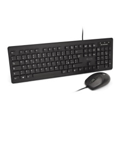 V7 Mouse e tastiera antimicrobici lavabili, USB, sensori ottici, specifica IP68, impermeabili